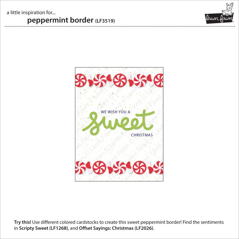 peppermint border