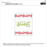 peppermint border