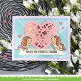 floral heart hot foil plate