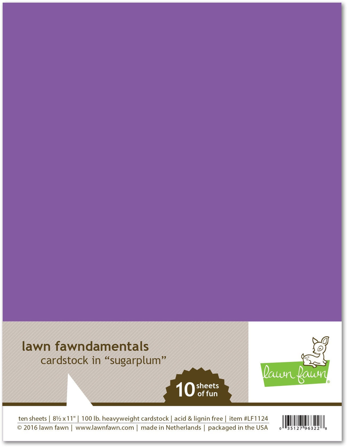 sugarplum cardstock