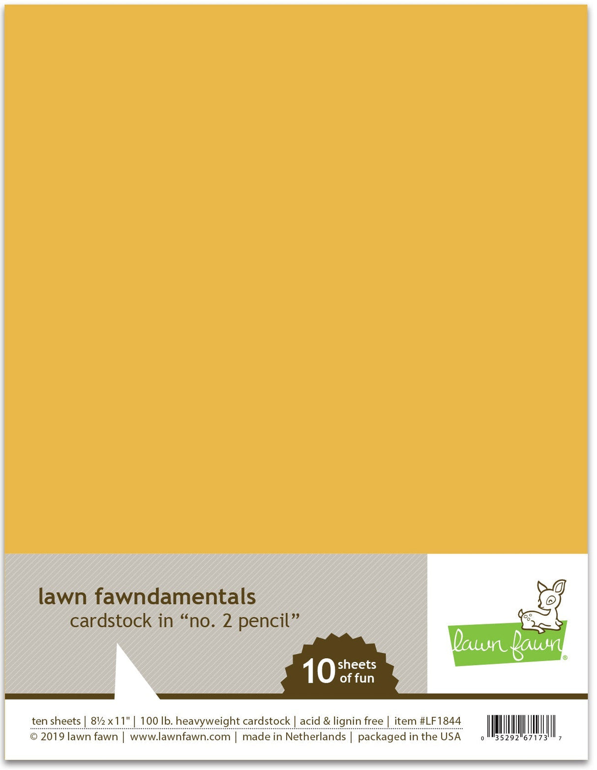 no. 2 pencil cardstock