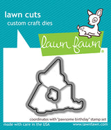 pawsome birthday lawn cuts