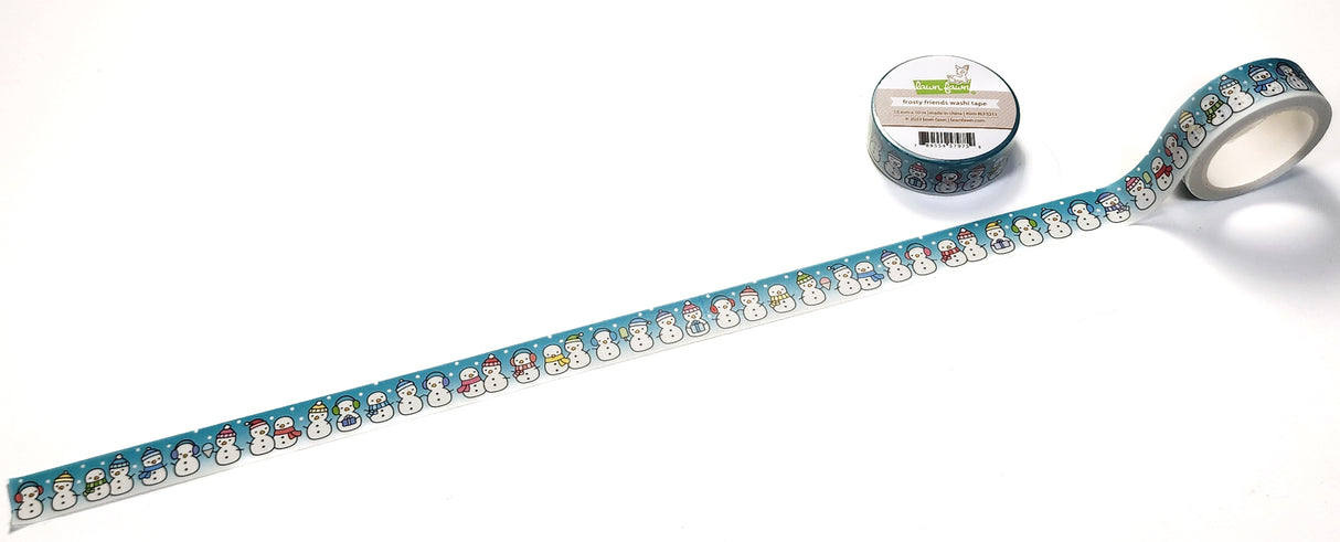 frosty friends washi tape