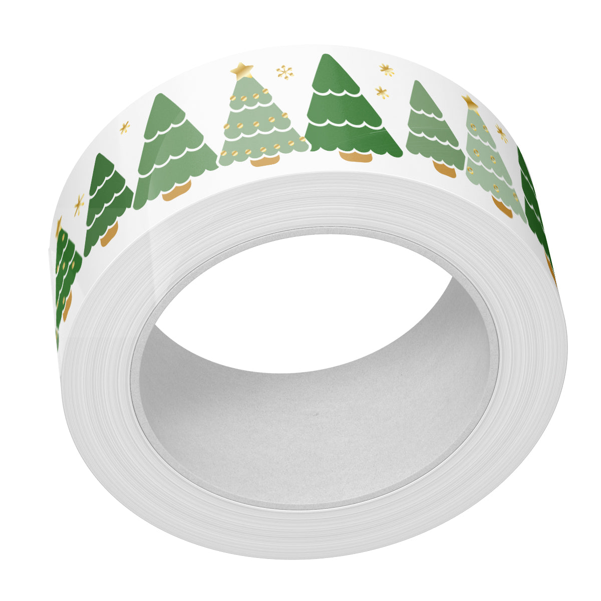 DAPUTOU Christmas Washi Tape 16Rolls Gold Foil Winter Holiday Washi Tape  Set Deer Snowflake Christmas Tree Decorative Tape for Christmas Journal DIY