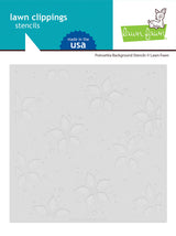 poinsettia background stencils