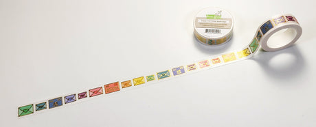 happy mail foiled washi tape