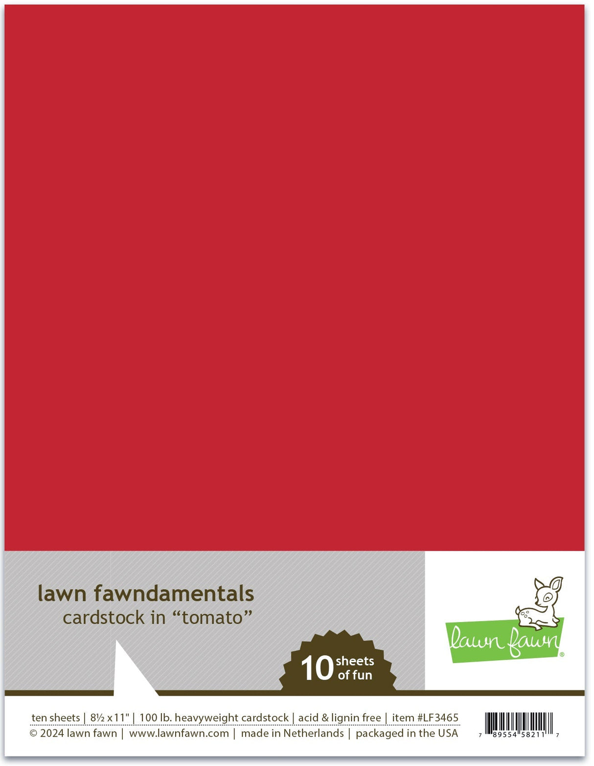 tomato cardstock