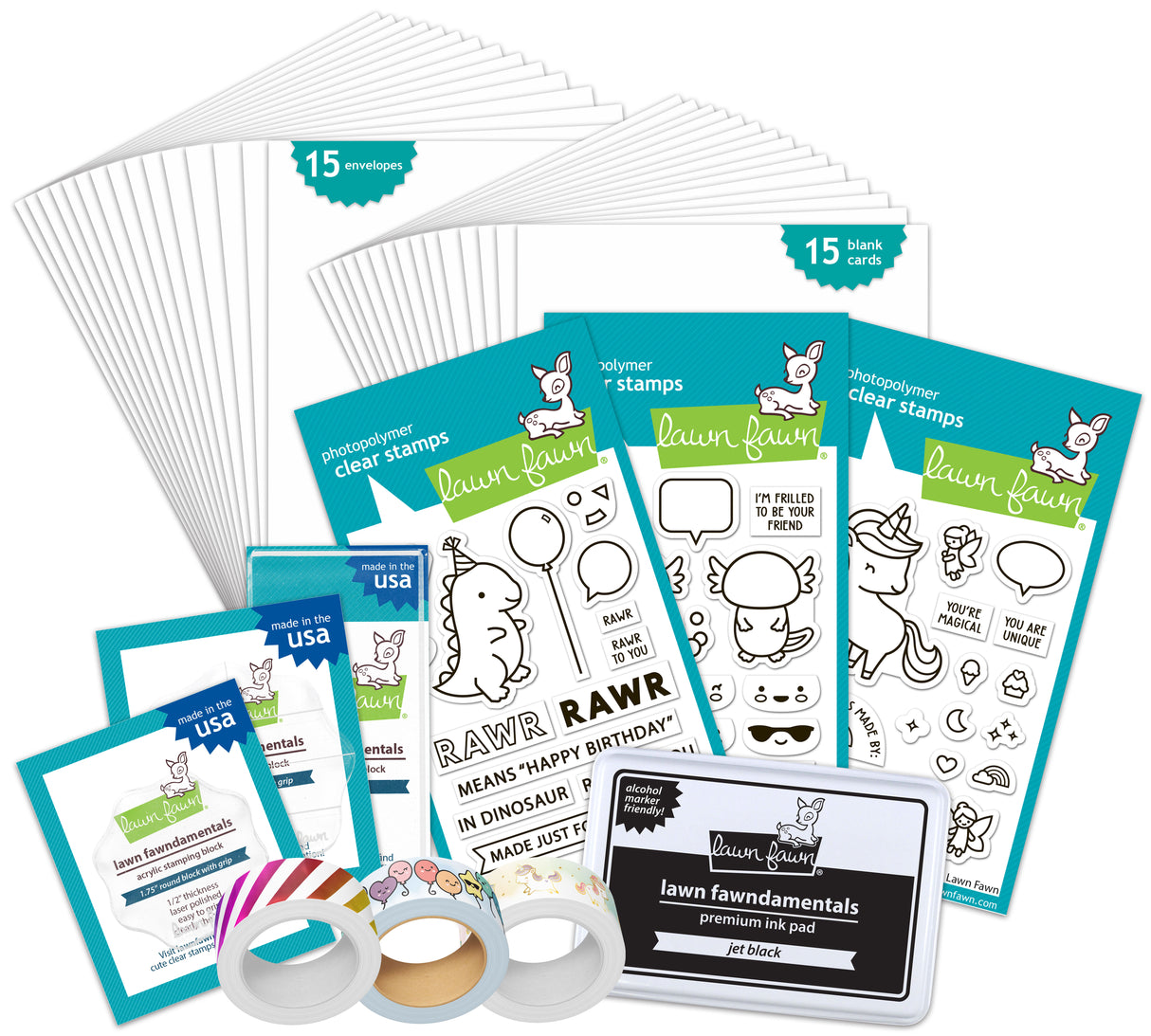 PREORDER kids cardmaking kit: combo one