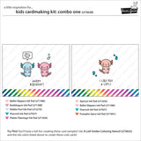 PREORDER kids cardmaking kit: combo one