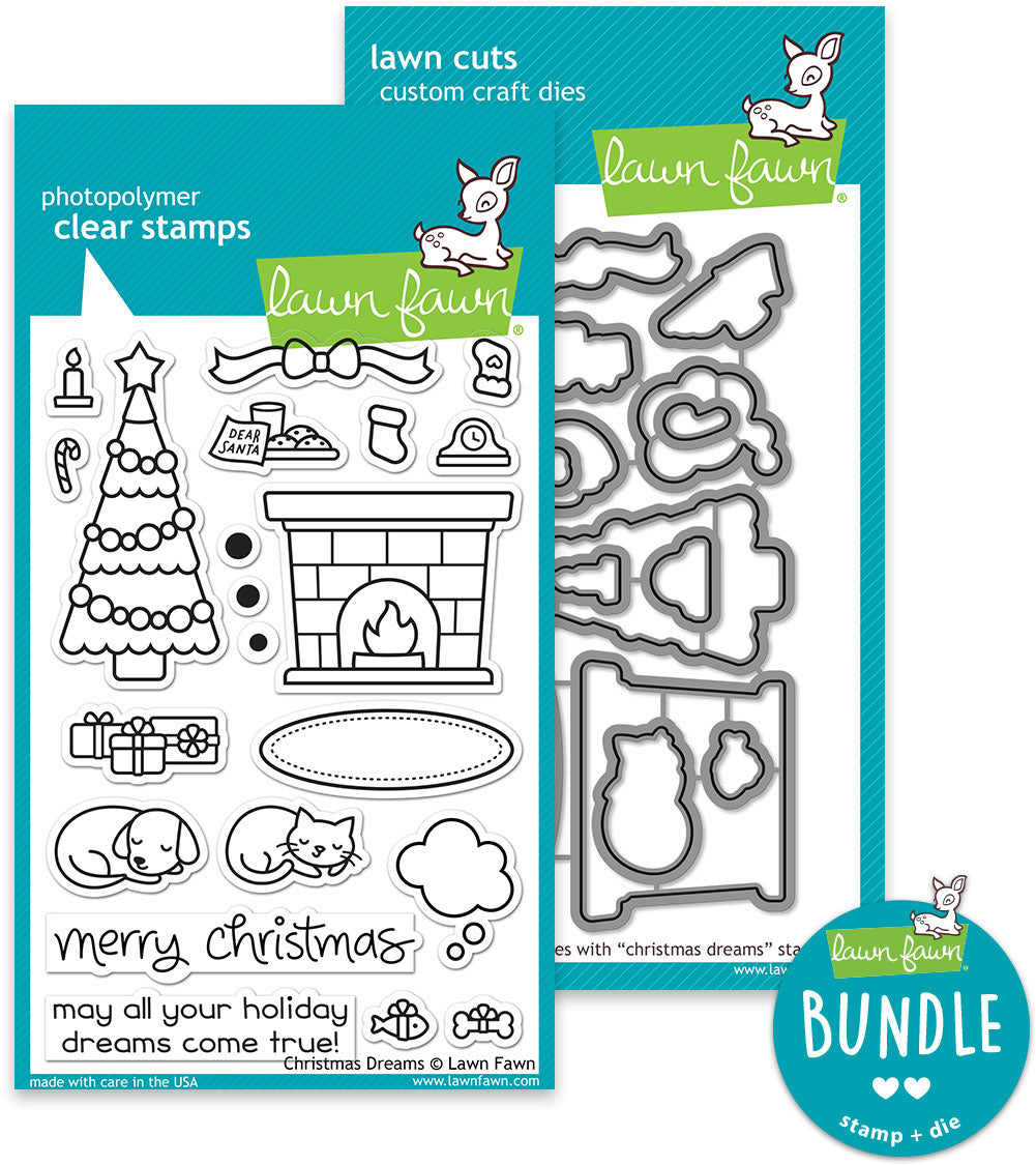 Christmas stamp and die bundle newest NEW