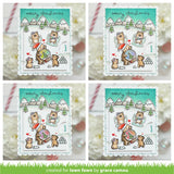 reveal wheel little snow globe: bear add-on set