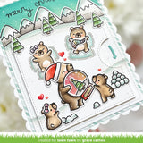 reveal wheel little snow globe: bear add-on set