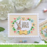 magic iris floral wreath add-on