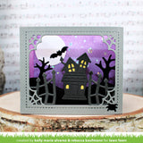 shadow box card halloween add-on