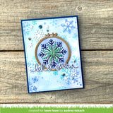 embroidery hoop snowflake add-on