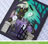 shadow box card halloween add-on