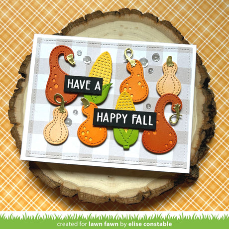 stitched gourds