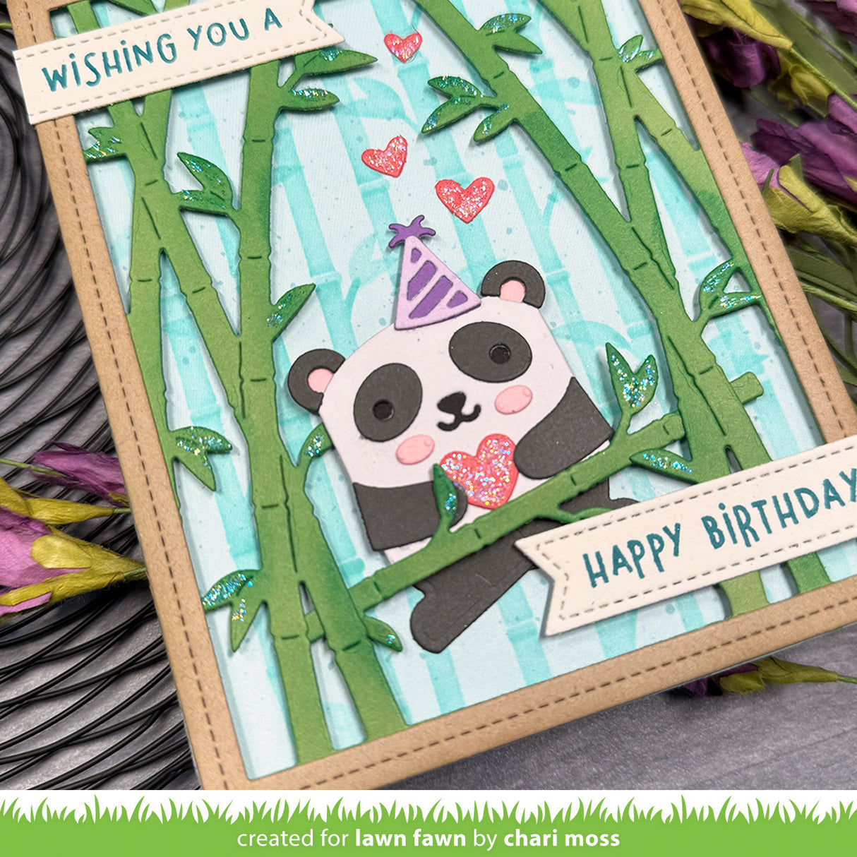 tiny gift box panda and bear add-on