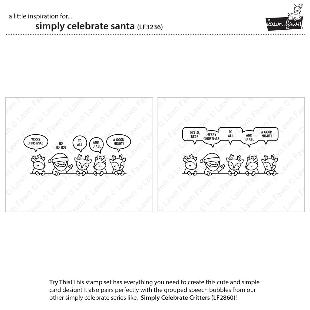 simply celebrate santa