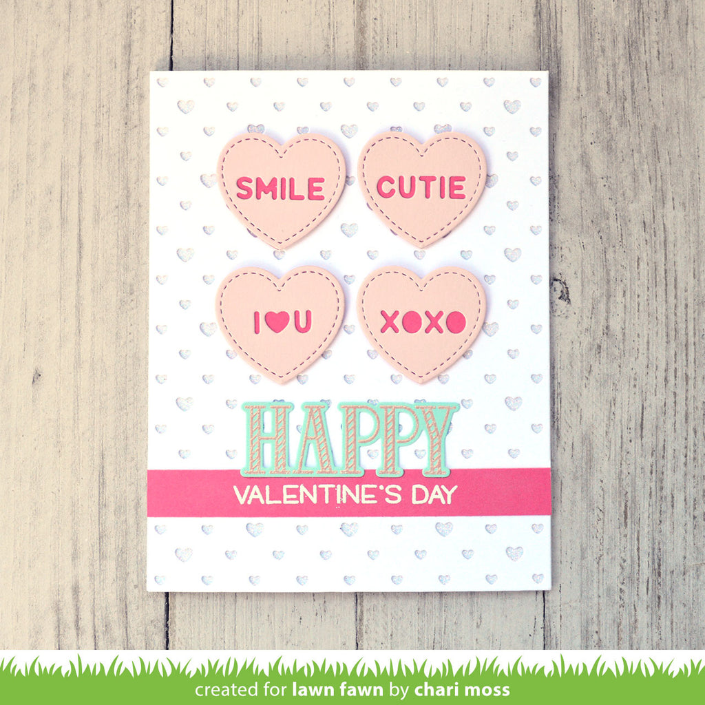 candy hearts | Lawn Fawn