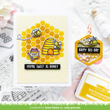 honeycomb shaker gift tag