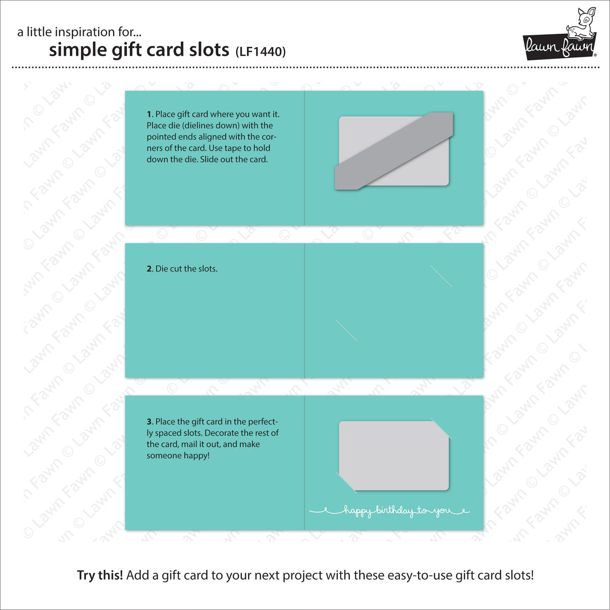 simple gift card slots