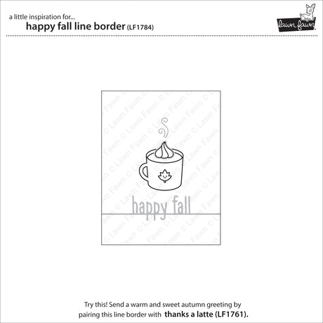 happy fall line border