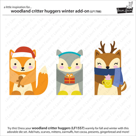 woodland critter huggers winter add-on