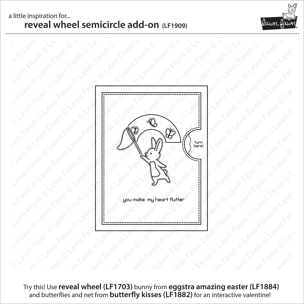 reveal wheel semicircle add-on