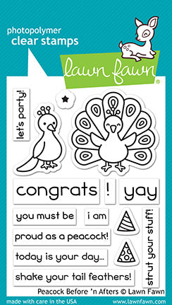 Peacock Feathers Cutter & Stamp Sets