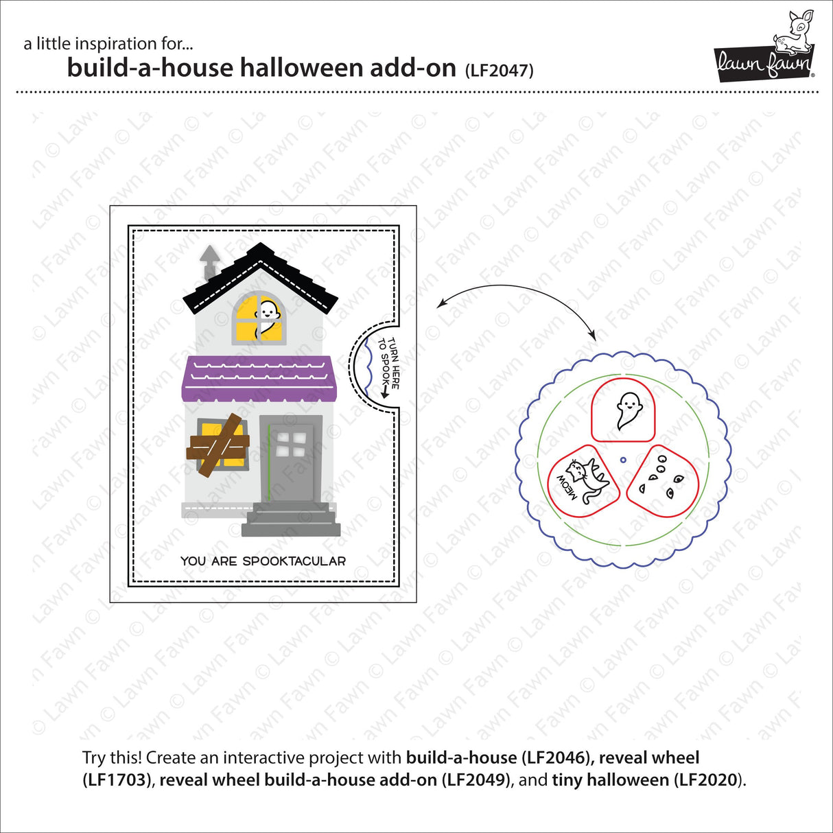 build-a-house halloween add-on