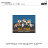 trick or treat line border