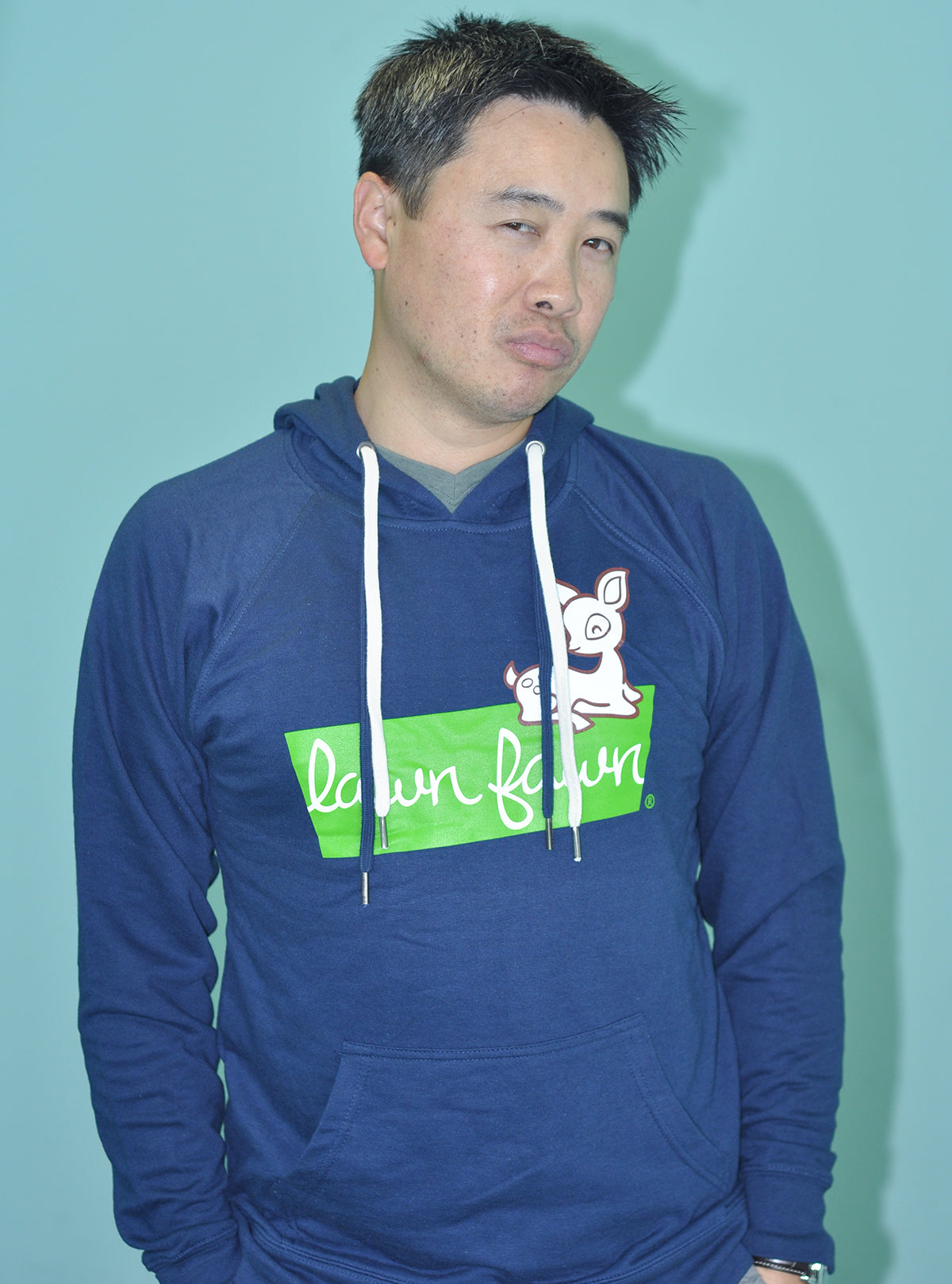 lawn fawn pullover hoodie - small