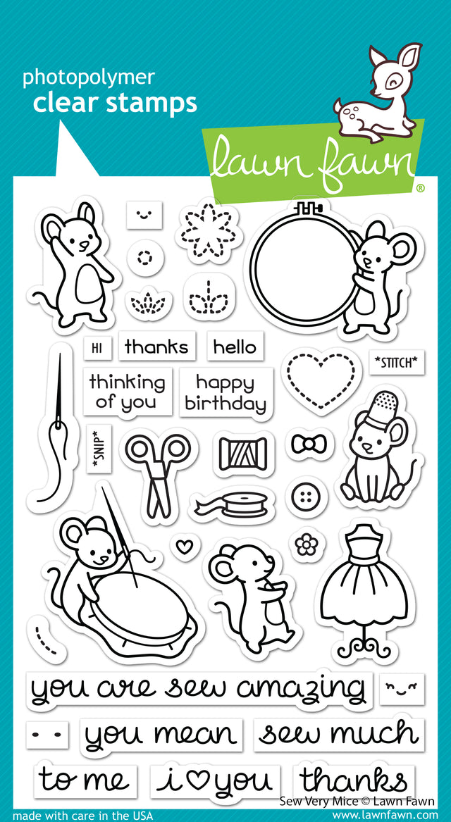 sew very mice – Lawn Fawn