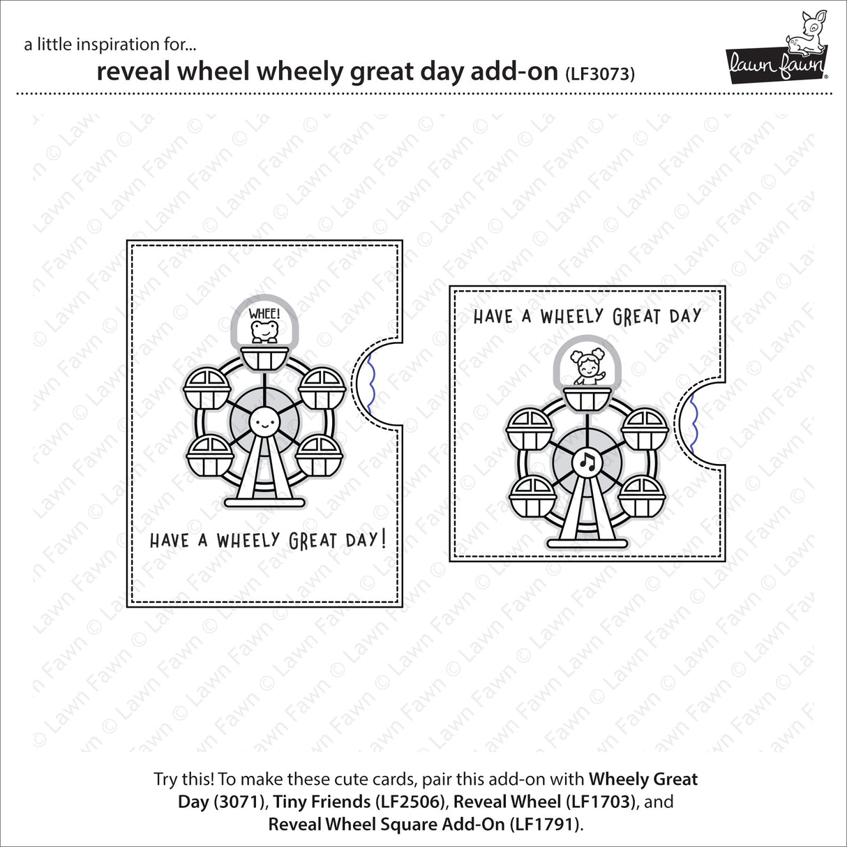 reveal wheel wheely great day add-on