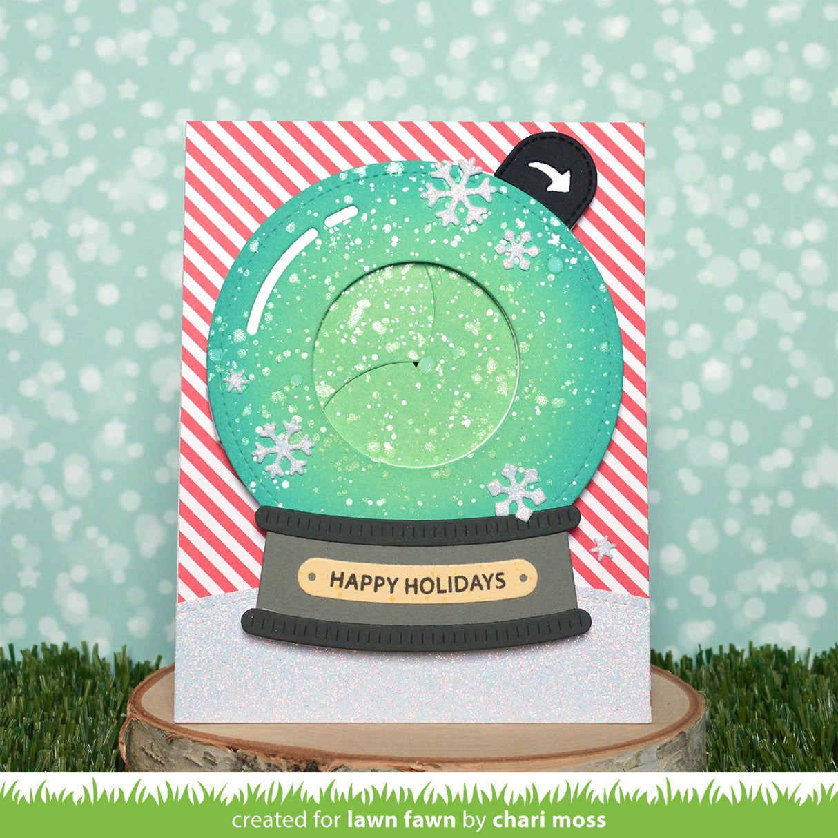 magic iris snow globe add-on