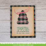 outside in stitched christmas tree stackables