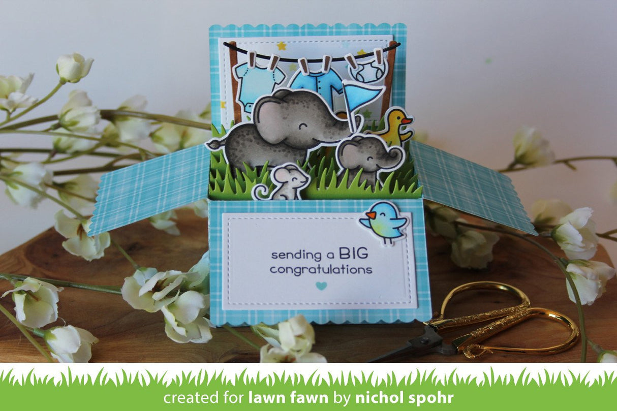 scalloped box card pop-up