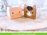 tiny gift box unicorn and horse add-on